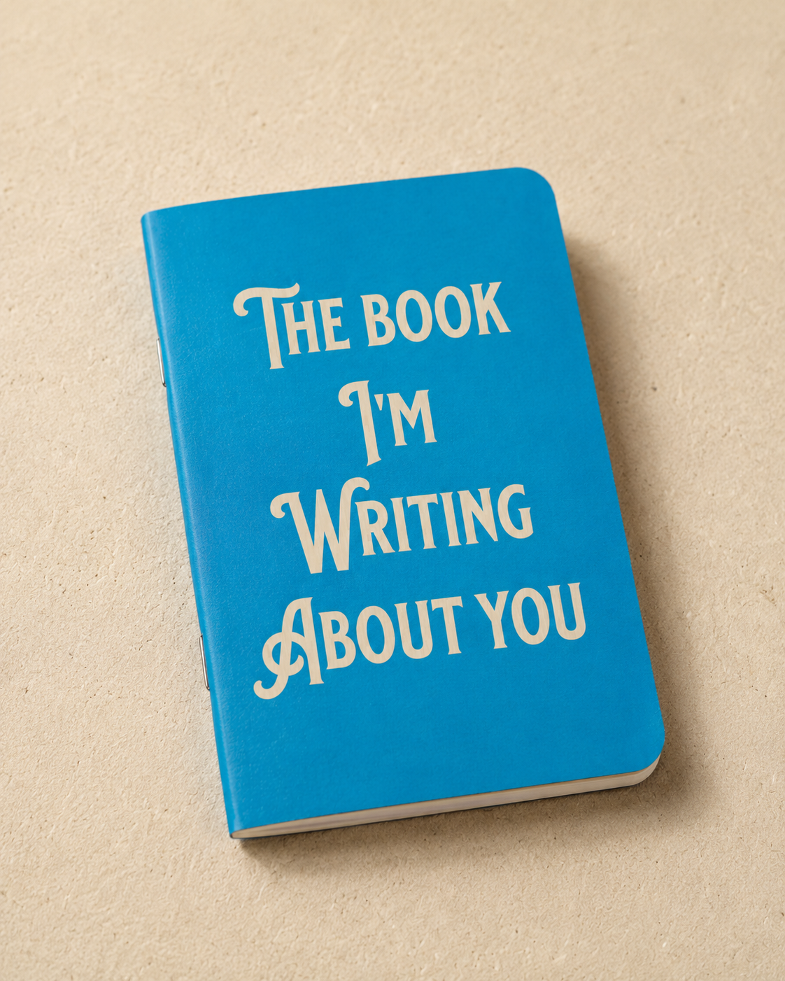 The Book I'm Writing About You | Notebook